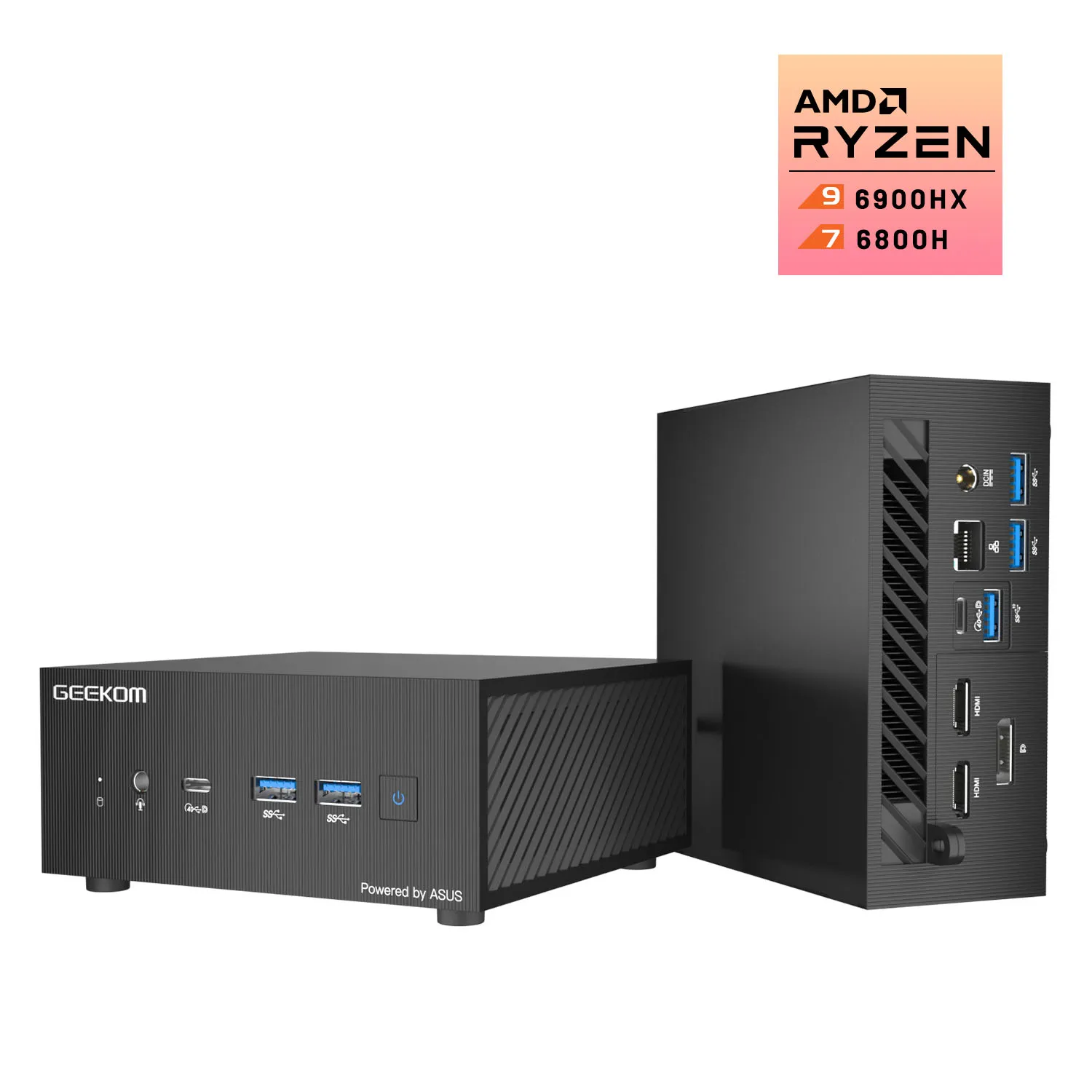 GEEKOM AS 6 Procesadores AMD Ryzen serie 6000H