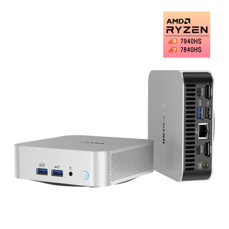 GEEKOM A7 Mini PC con AMD Ryzen 9 7940HS o Ryzen 7 7840HS